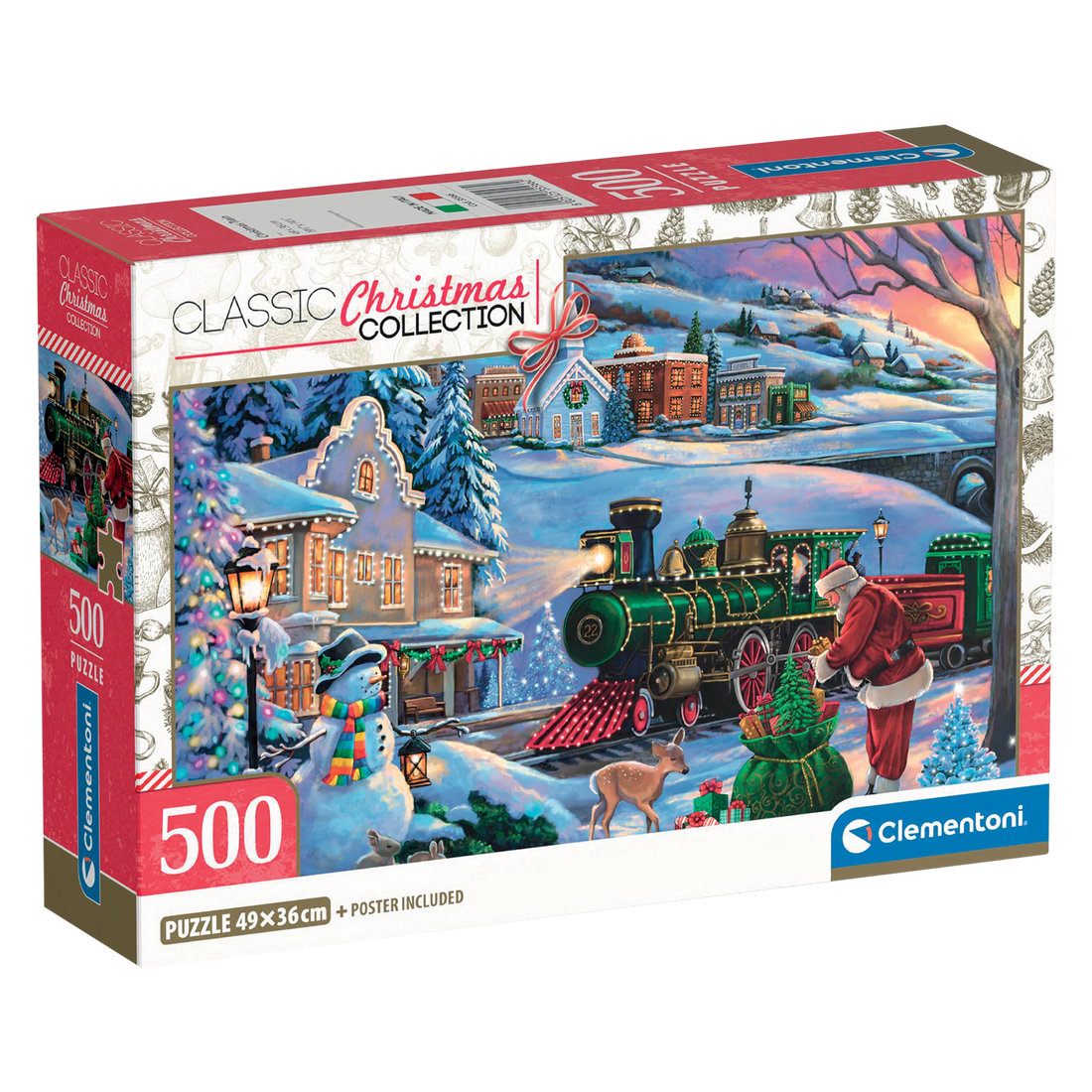 Christmas Train 500pc