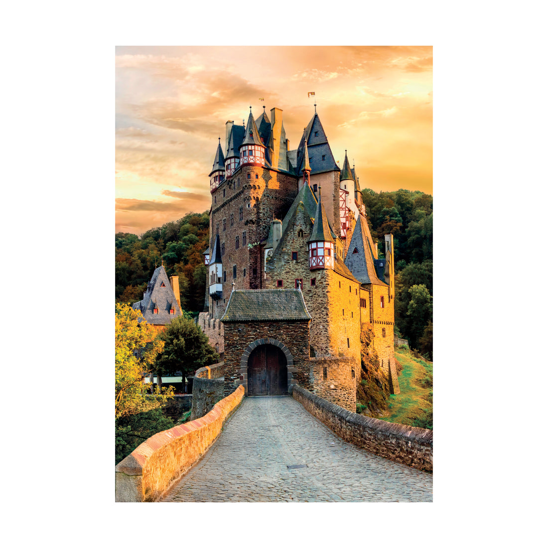 Golden Hour at Eltz Castle