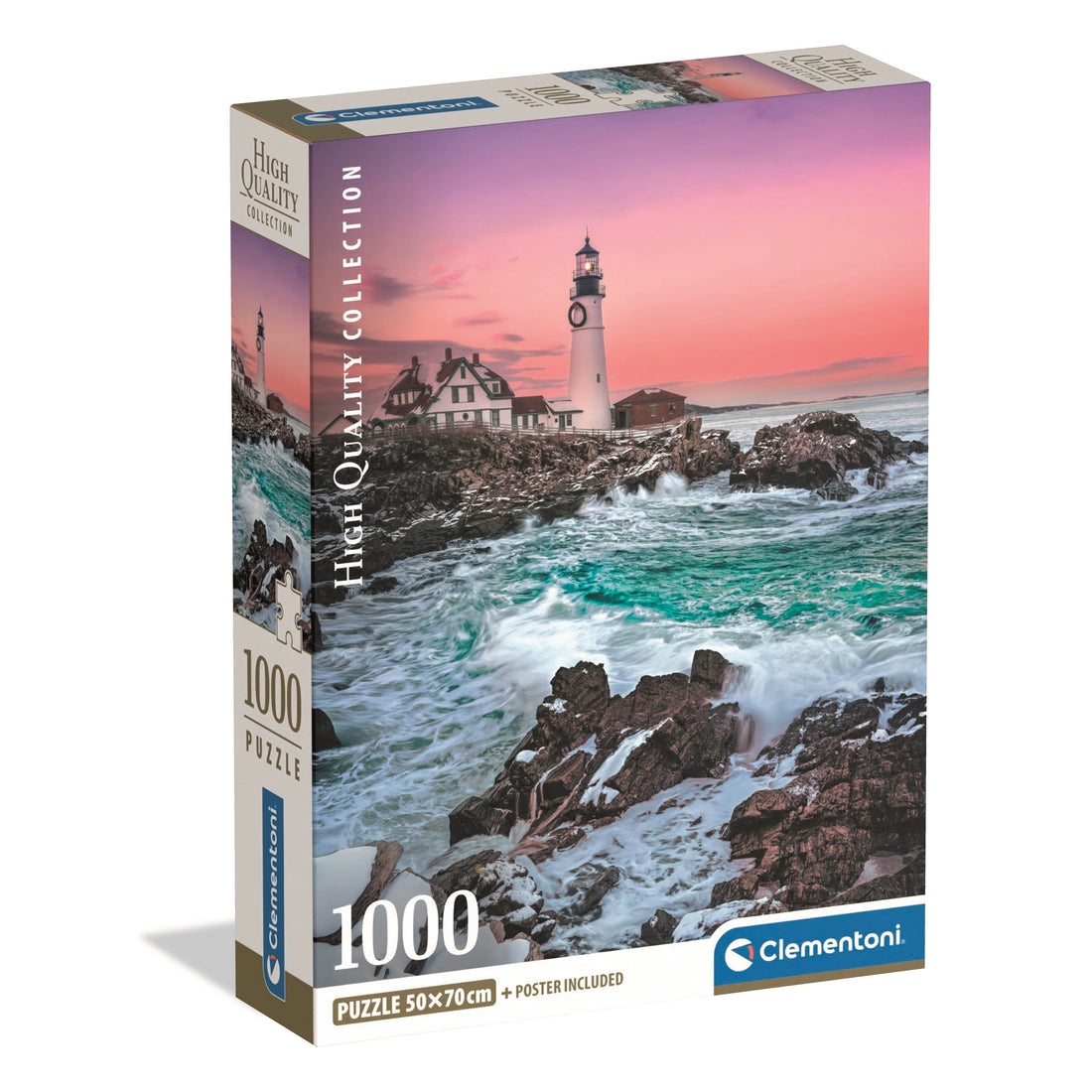 First Snowfall at Portland Head 1000pc