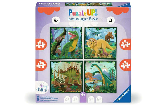 Puzzle Up! Dinosaurs 25,36,42,56pc