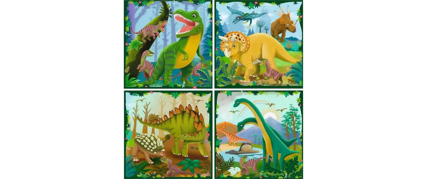 Puzzle Up! Dinosaurs 25,36,42,56pc