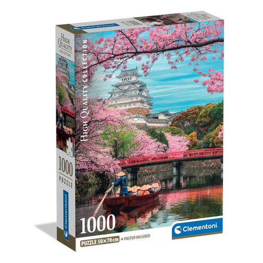 Himeji Castle in Spring 1000pc
