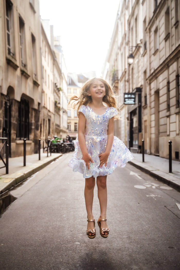 Sequins Concert Queen Dress Size 7-8
