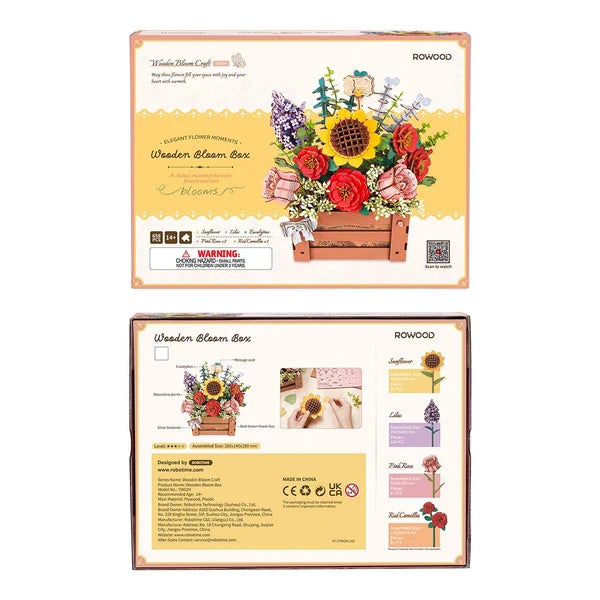 DIY Wooden Bloom Box