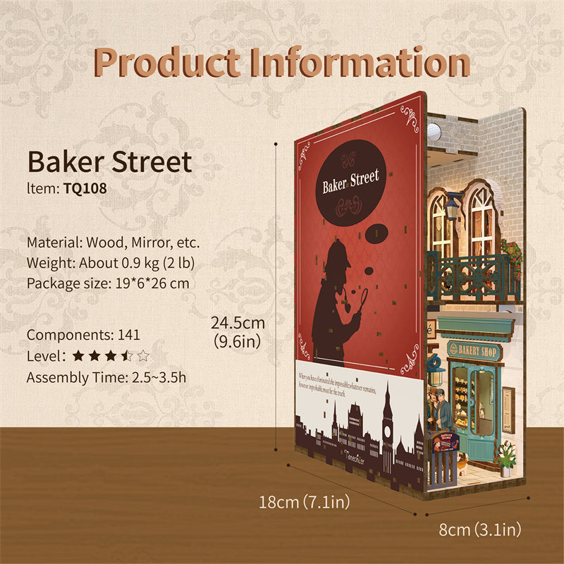 Baker Street Bookend Kit