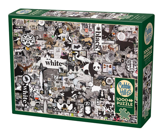 Black and White: Animals 1000pc