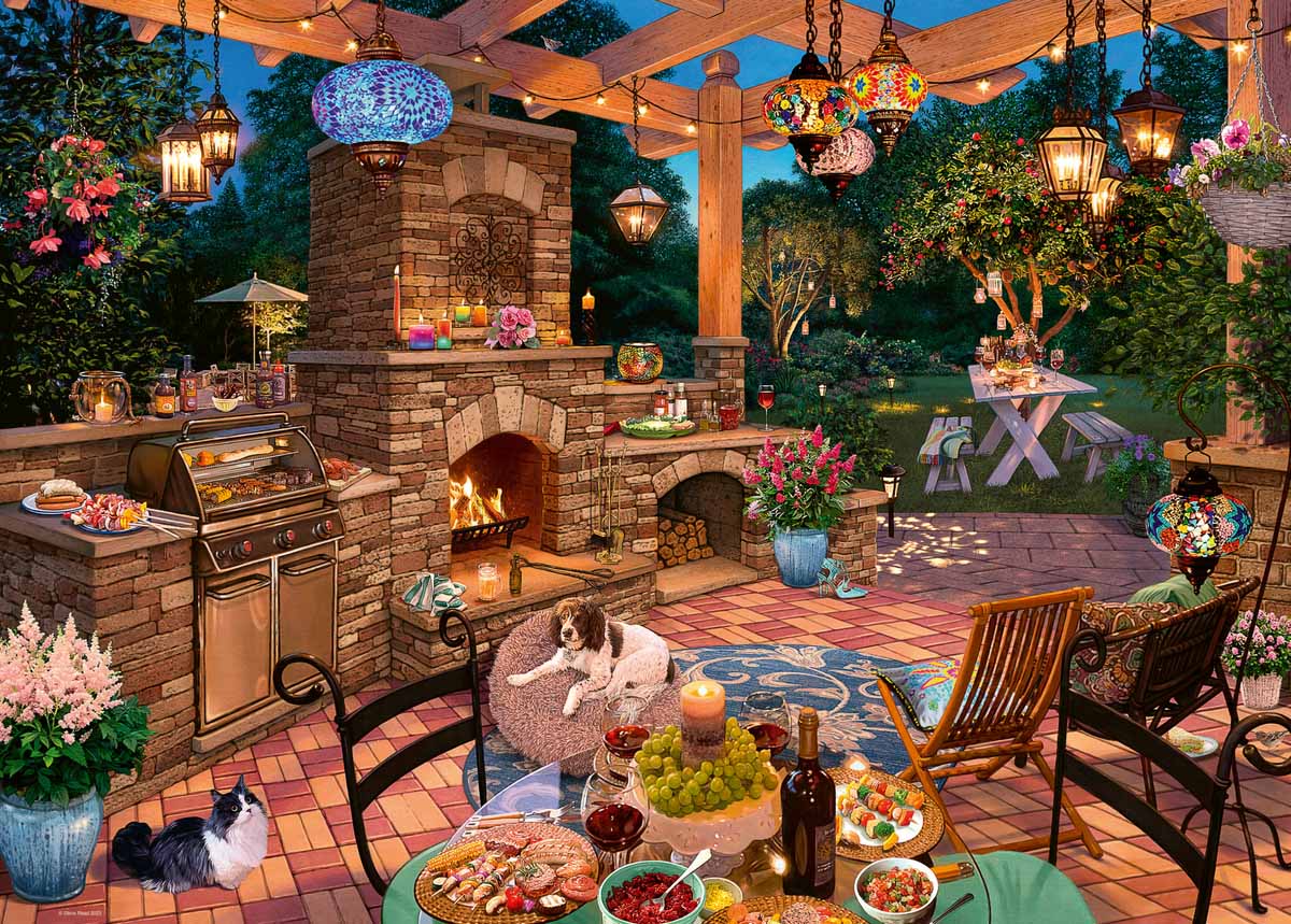 The Kitchen Garden 1000pc
