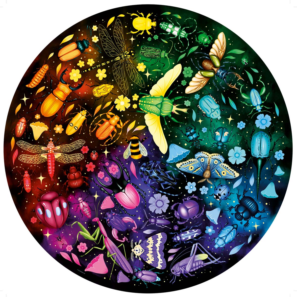 Insects 500pc Round