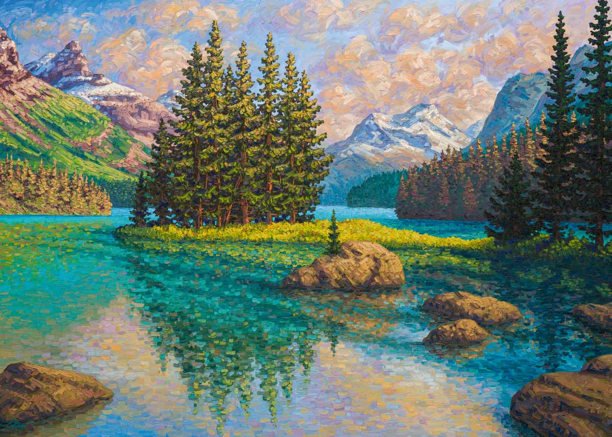 Spirit of Maligne 1000pc