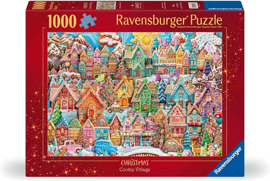Christmas Cookie Village 1000pc