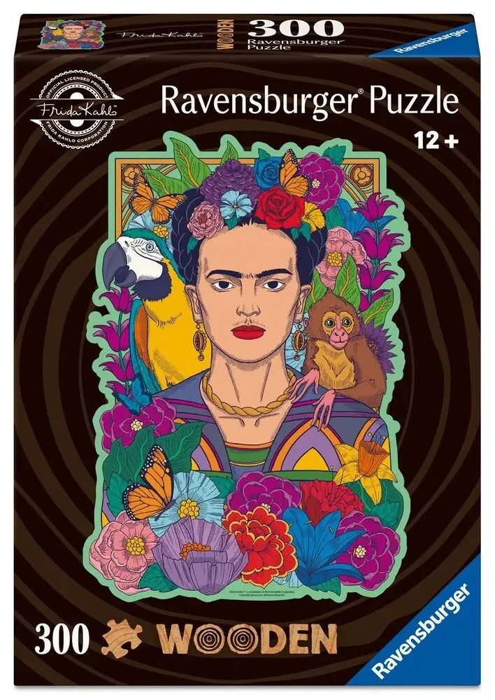 Frida Kahl 300pc Wooden puzzle