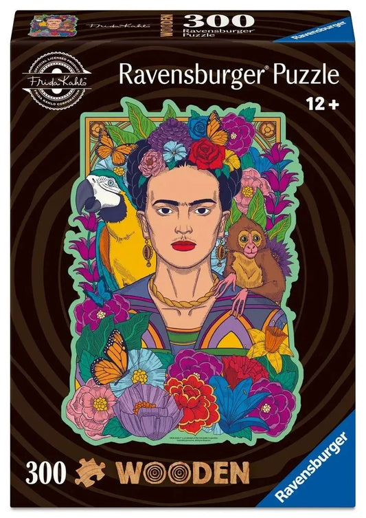 Frida Kahl 300pc Wooden puzzle
