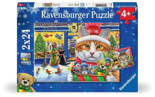 Christmas Kitties 2X24pc