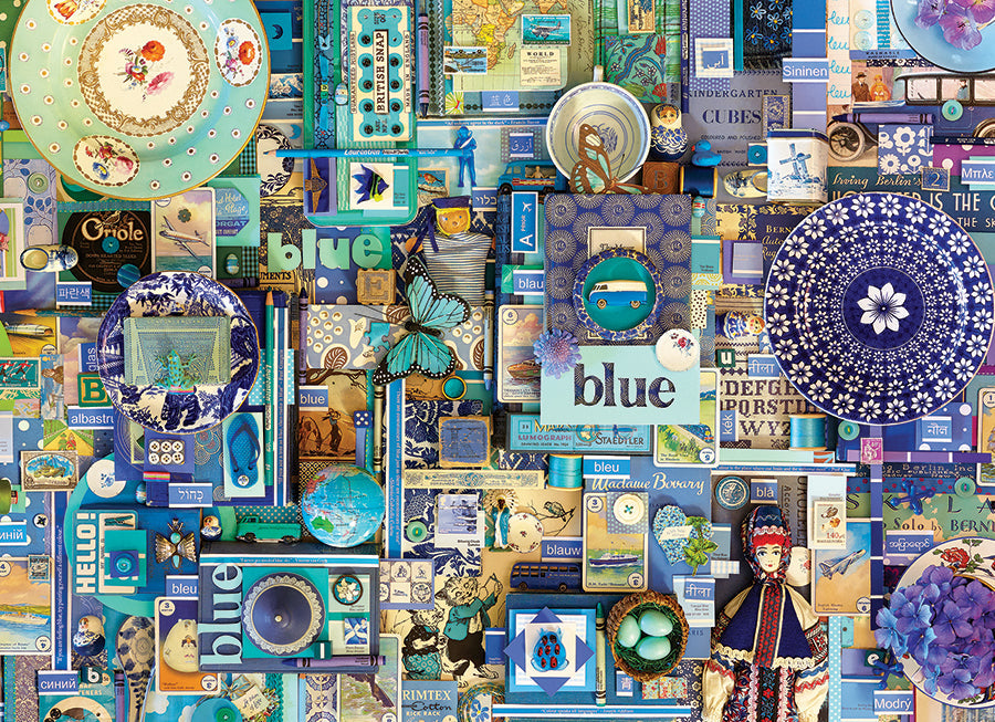 Blue 1000pc