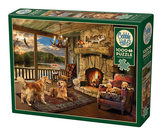 Lakeside Cabin 1000pc