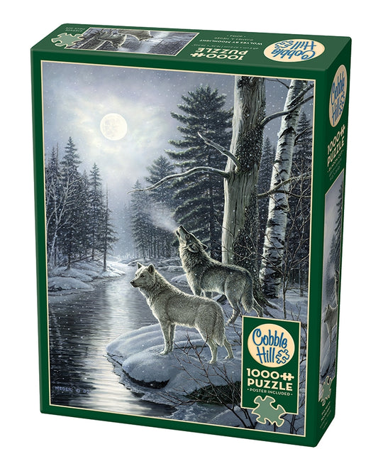 Wolves by Moonlight 1000pc