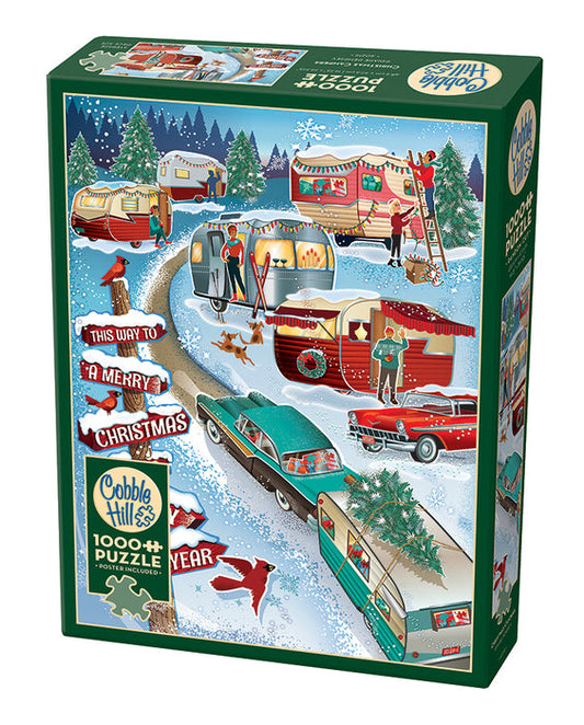 Christmas Campers 1000pc