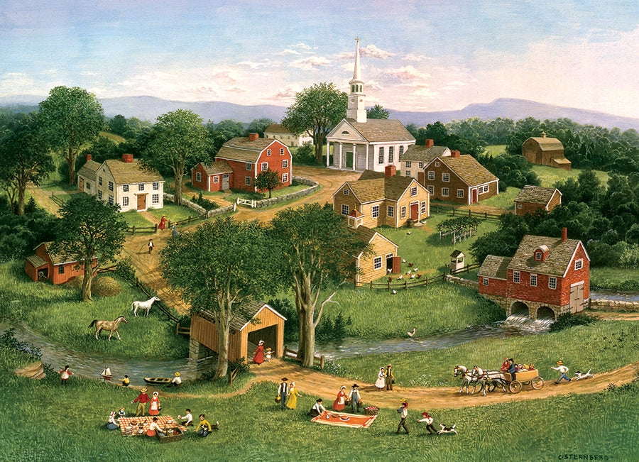Picnic By The Bridge 1000pc