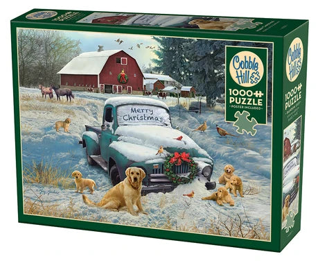 Merry Christmas 1000pc jigsaw puzzle