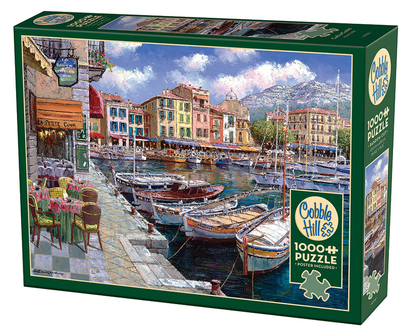 Cafe in Cassis 1000pc