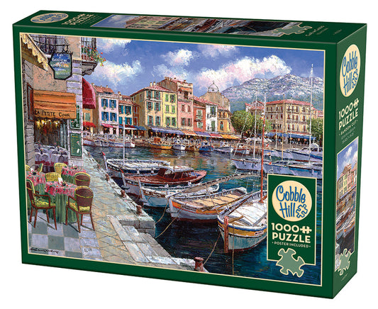Cafe in Cassis 1000pc