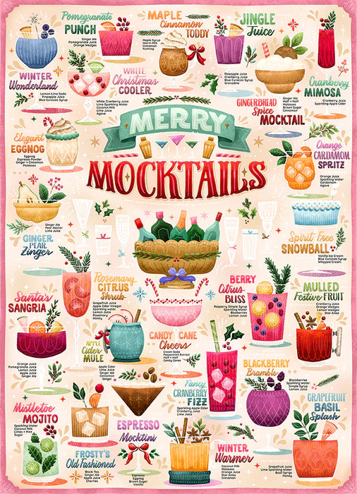 Merry Mocktails 1000pc jigsaw puzzle