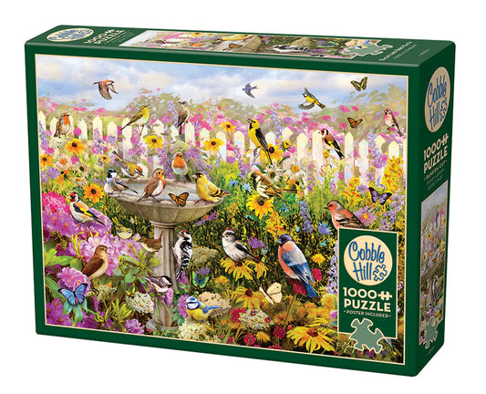 Backyard Bird Bath 1000pc jigsaw puzzle