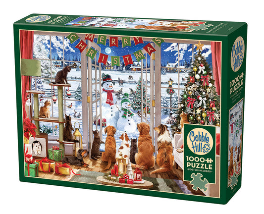 Christmas Visitors 1000pc jigsaw puzzle