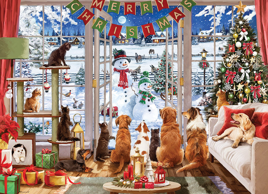 Christmas Visitors 1000pc jigsaw puzzle
