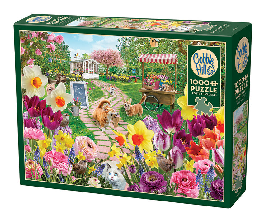 Springtime Frolic 1000pc jigsaw puzzle – Hobby and Toy Central