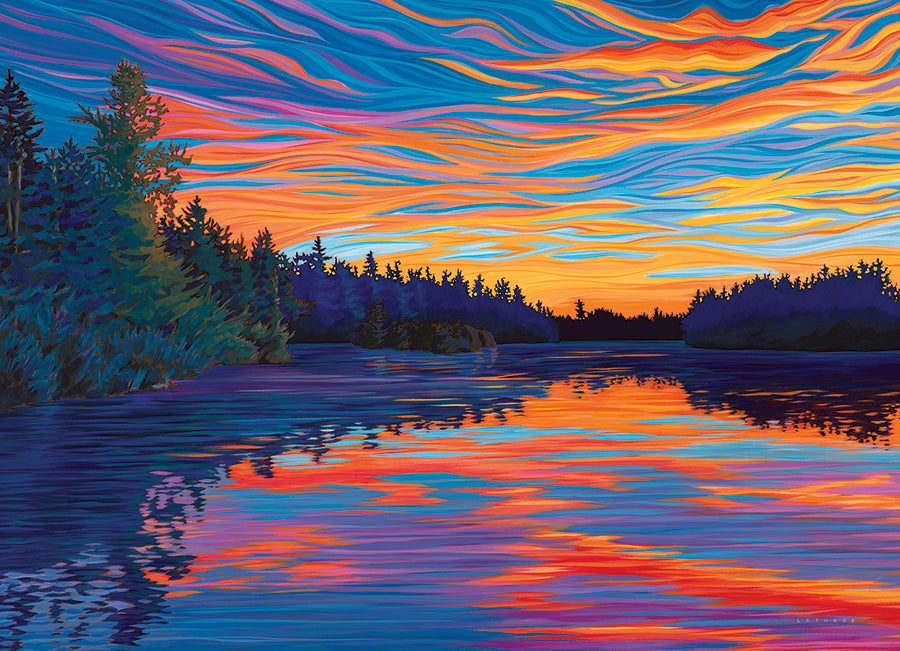 Sunset 1000pc jigsaw puzzle