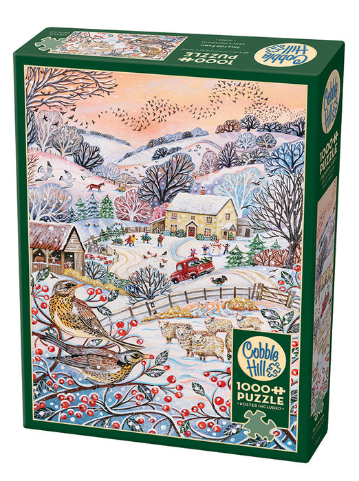 Hilltop Farm 1000pc jigsaw puzzle
