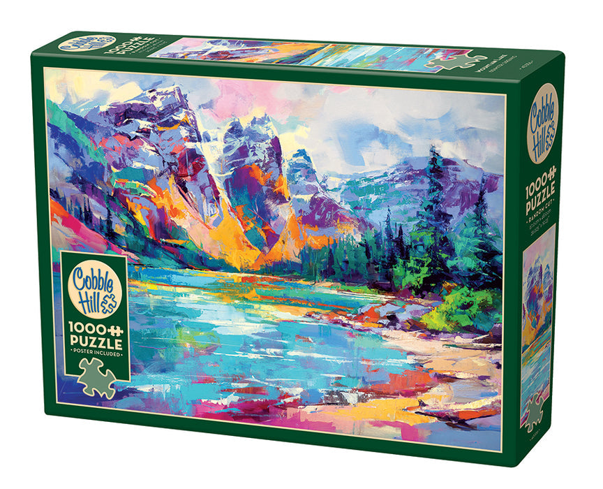 Mountain Lake 1000pc jigsaw puzzle