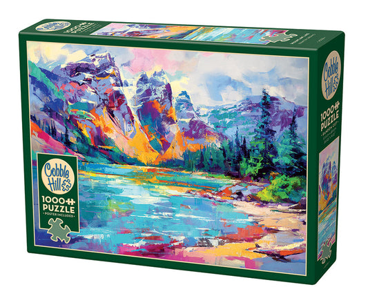 Mountain Lake 1000pc jigsaw puzzle