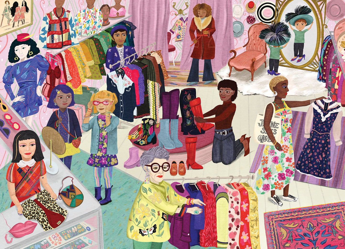 Vintage Shop 1000pc