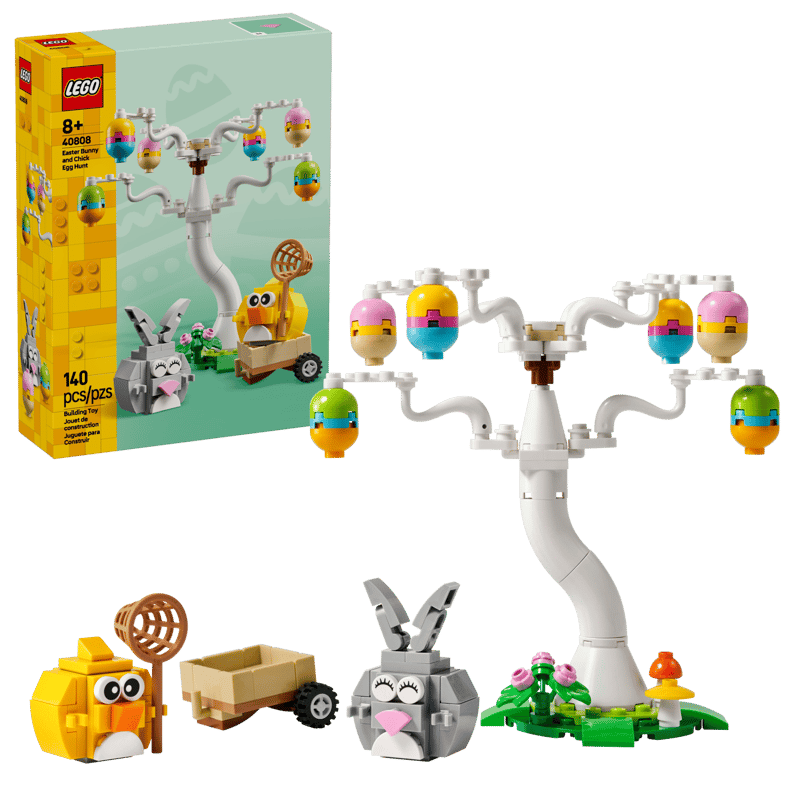 Easter Bunny and Chick Egg Hunt