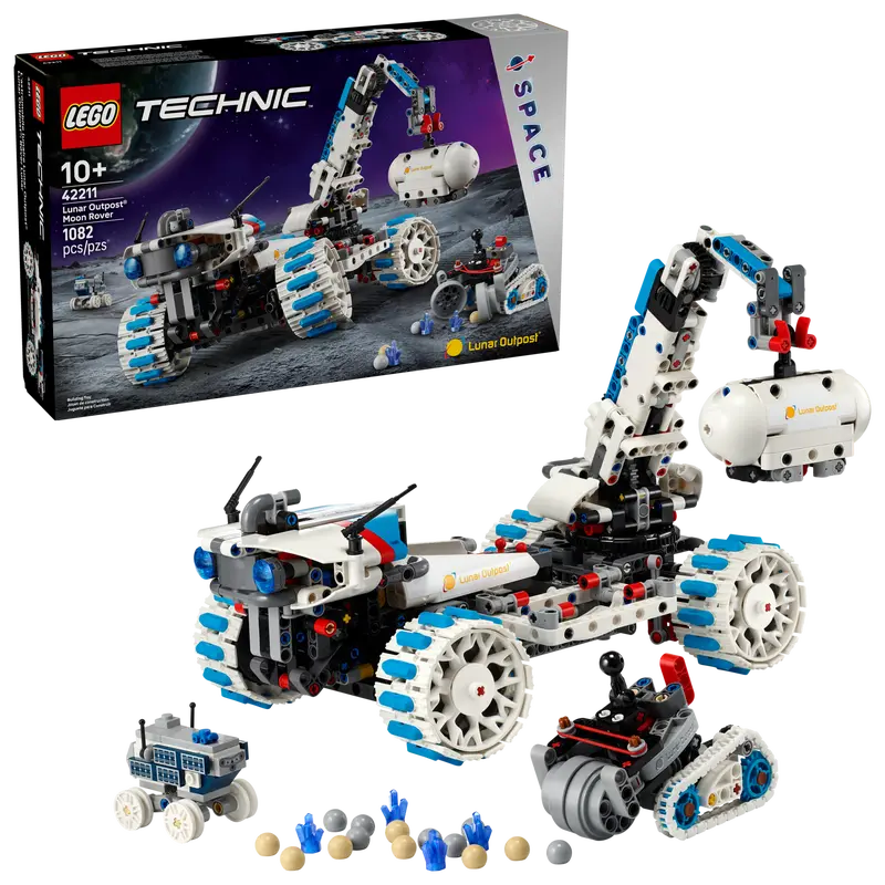 Technic Lunar Outpost Moon Rover
