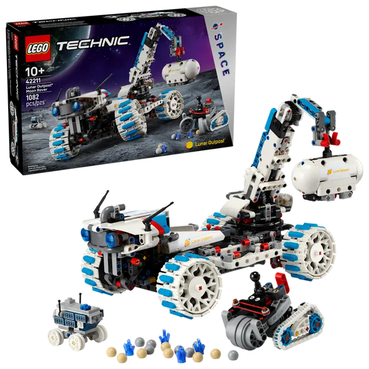 Technic Lunar Outpost Moon Rover