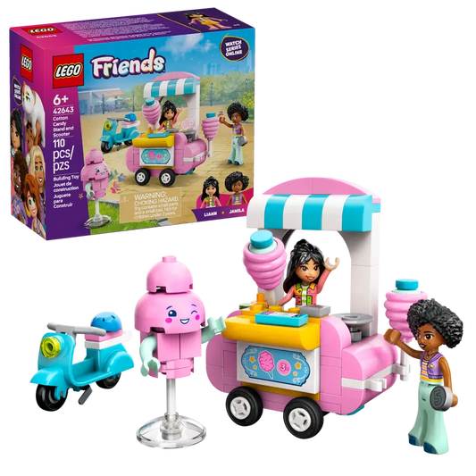 Friends Cotton Candy Stand and Scooter