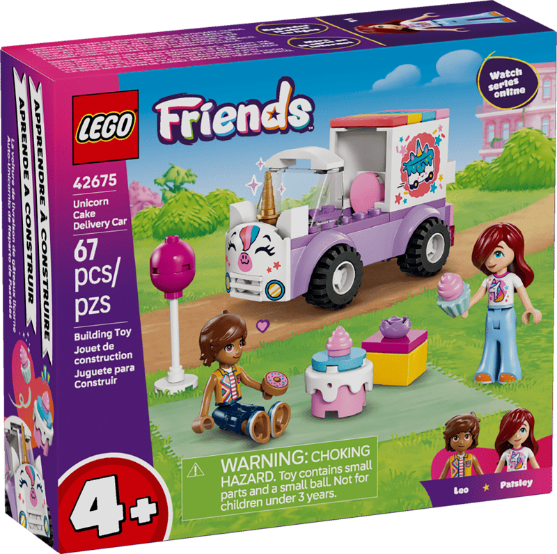 Friends Unicorn Cake Delivery Car