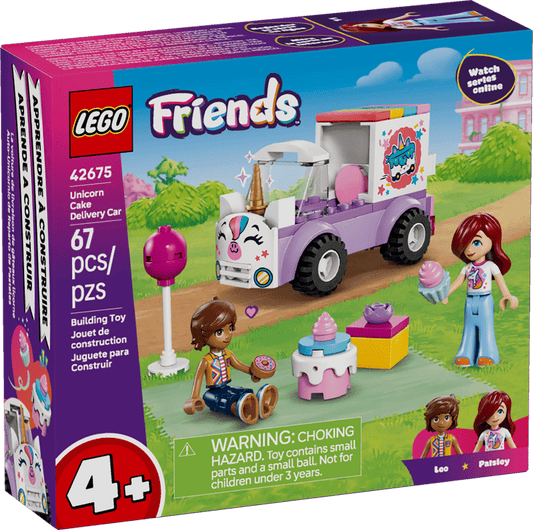 Friends Unicorn Cake Delivery Car