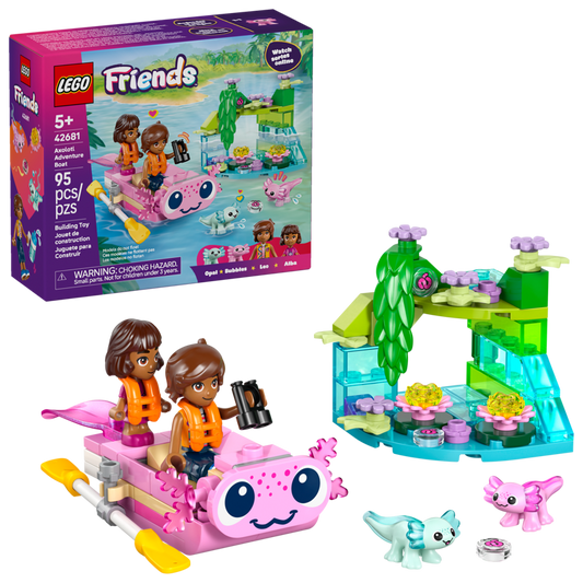 Friends Axolotl Adventure Boat