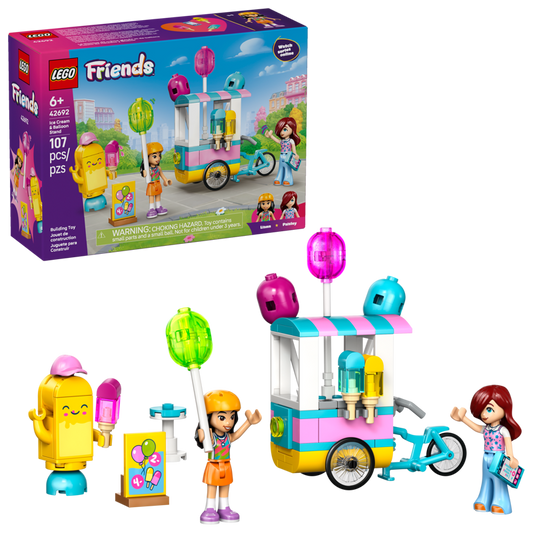 Friends Ice Cream & Balloon Stand