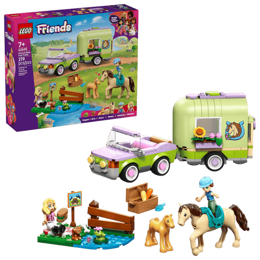 Friends Horse & Baby Foal Trailer