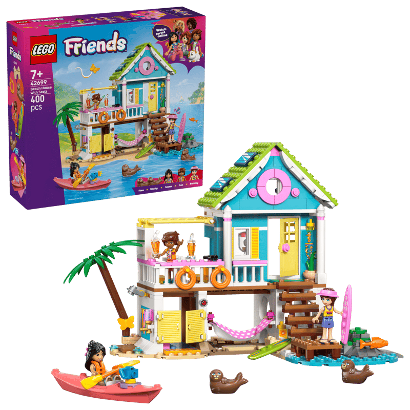 Friends Beach House with Seals