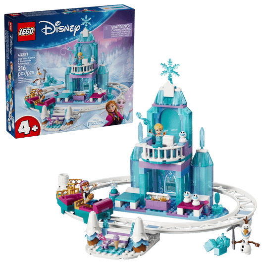 Disney Elsa's Ice Castle & Snow Ride Adventure