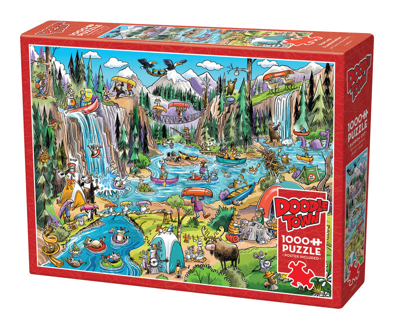 Doodle Town: Portage Pandemonium 1000pc