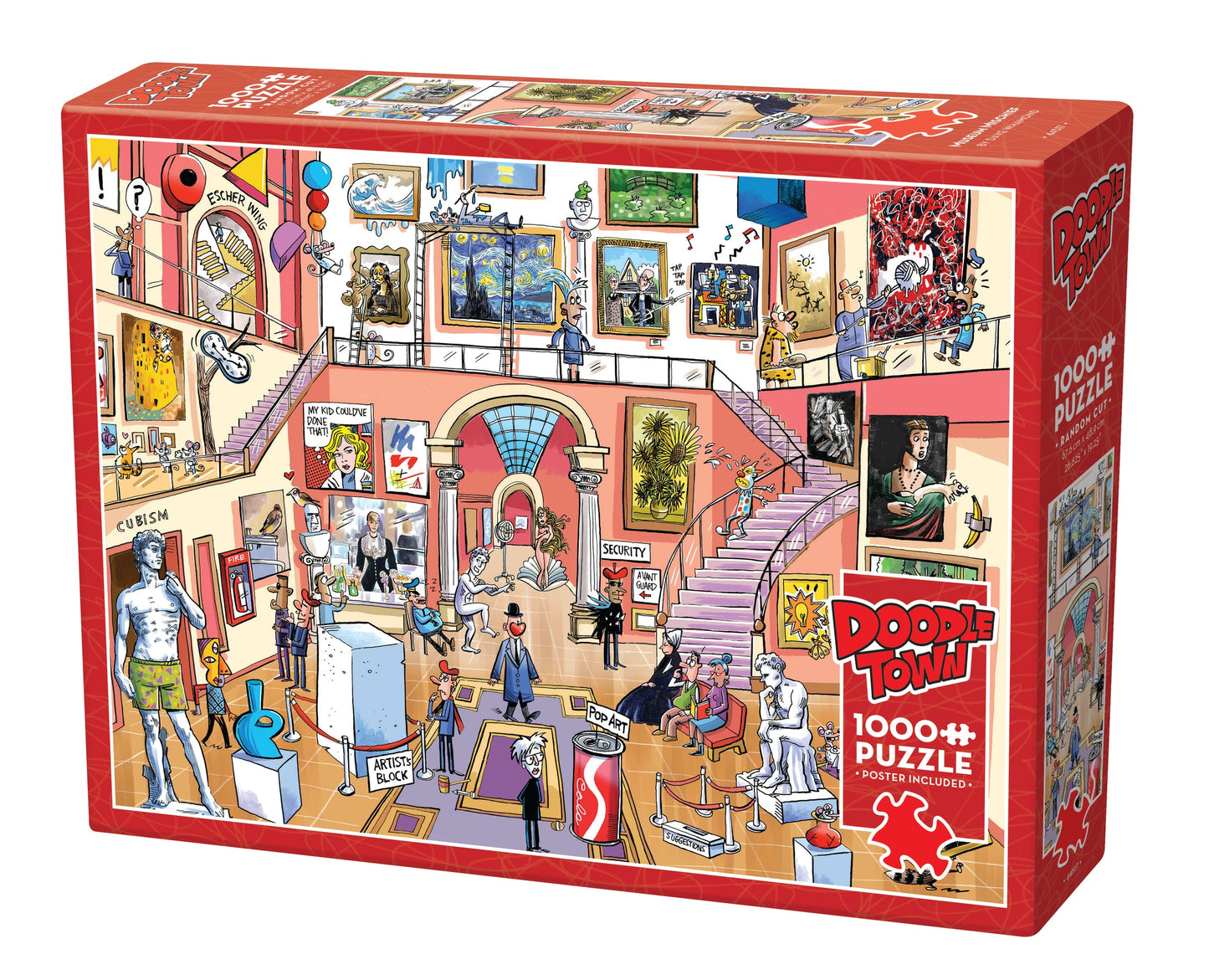 Doodletown: Museum Mischief 1000pc