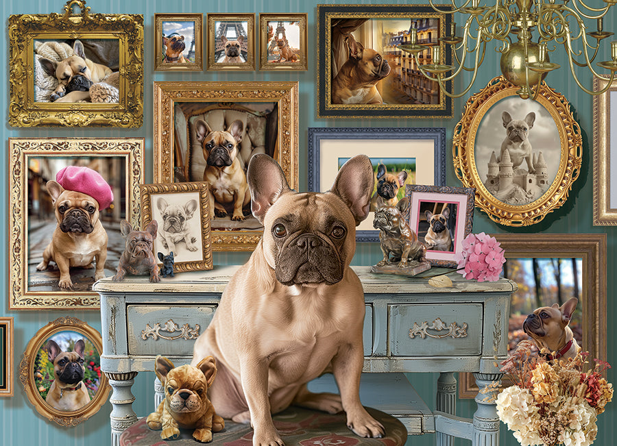 Frenchie 500pc puzzle
