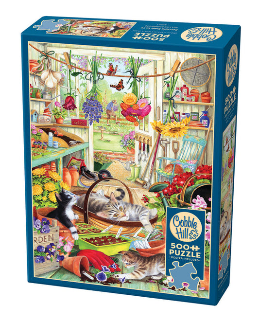 Potting Shed Cats 500pc